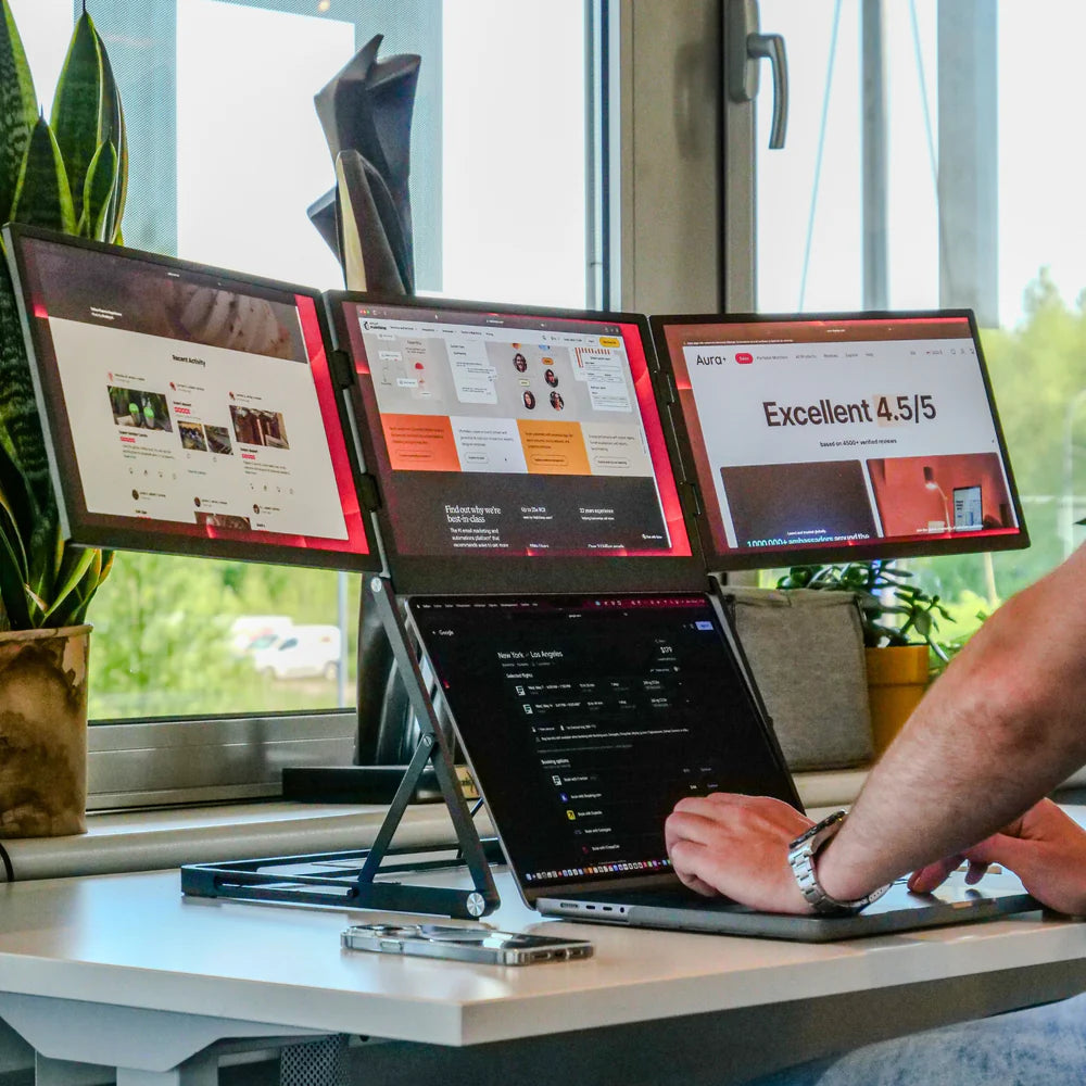 Tri Screen Pro Extender Monitor 15.6"