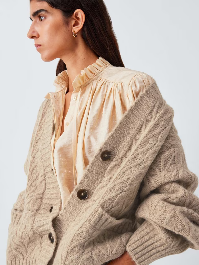 Pippa Alpaca Wool Blend Cardigan