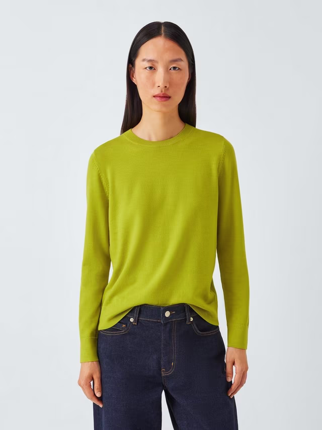 Merino Wool Crew Neck Jumper