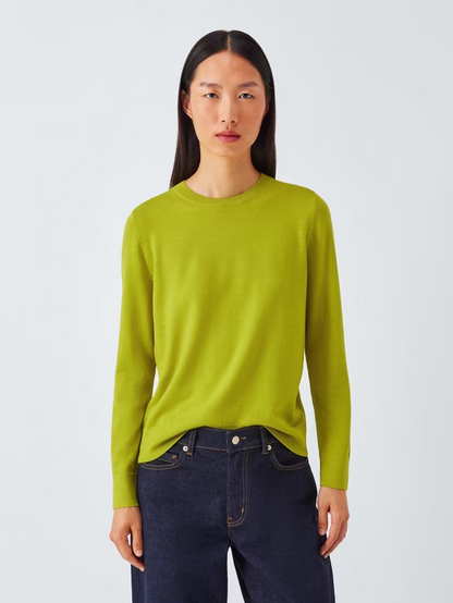 Merino Wool Crew Neck Jumper
