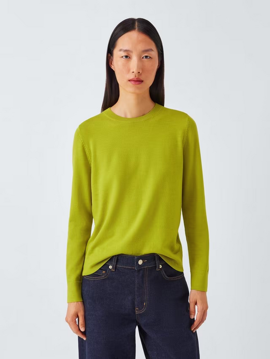 Merino Wool Crew Neck Jumper