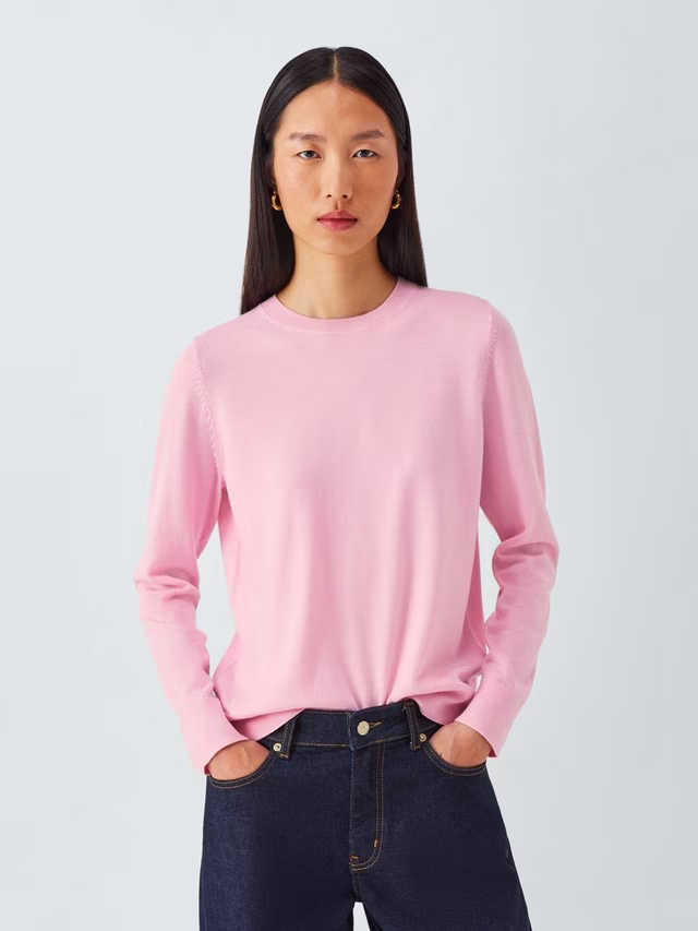 Merino Wool Crew Neck Jumper