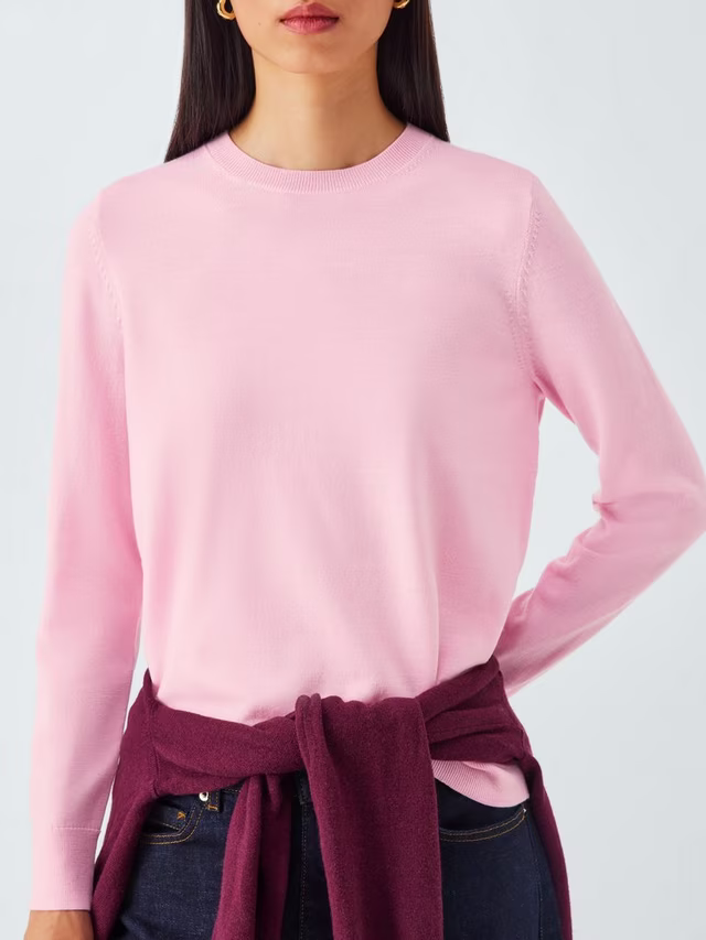 Merino Wool Crew Neck Jumper