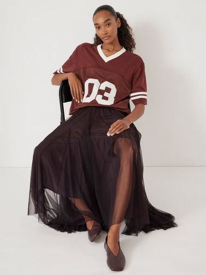 Millie Tulle Maxi Skirt