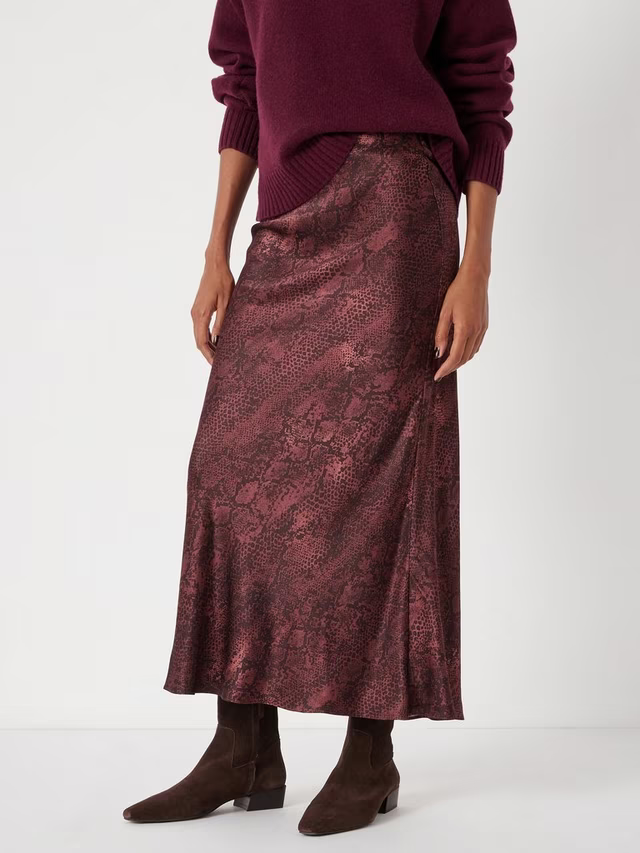 Simone Snake Print Skirt