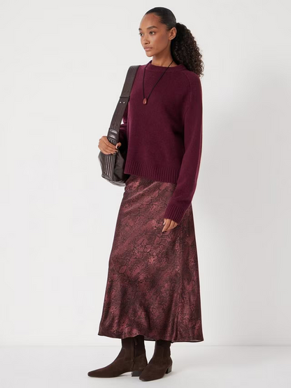 Simone Snake Print Skirt