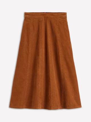 Joy Corduroy Midi Skirt