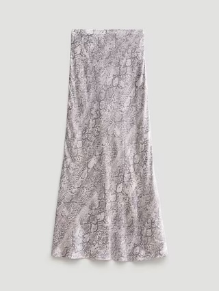 Simone Snake Print Skirt