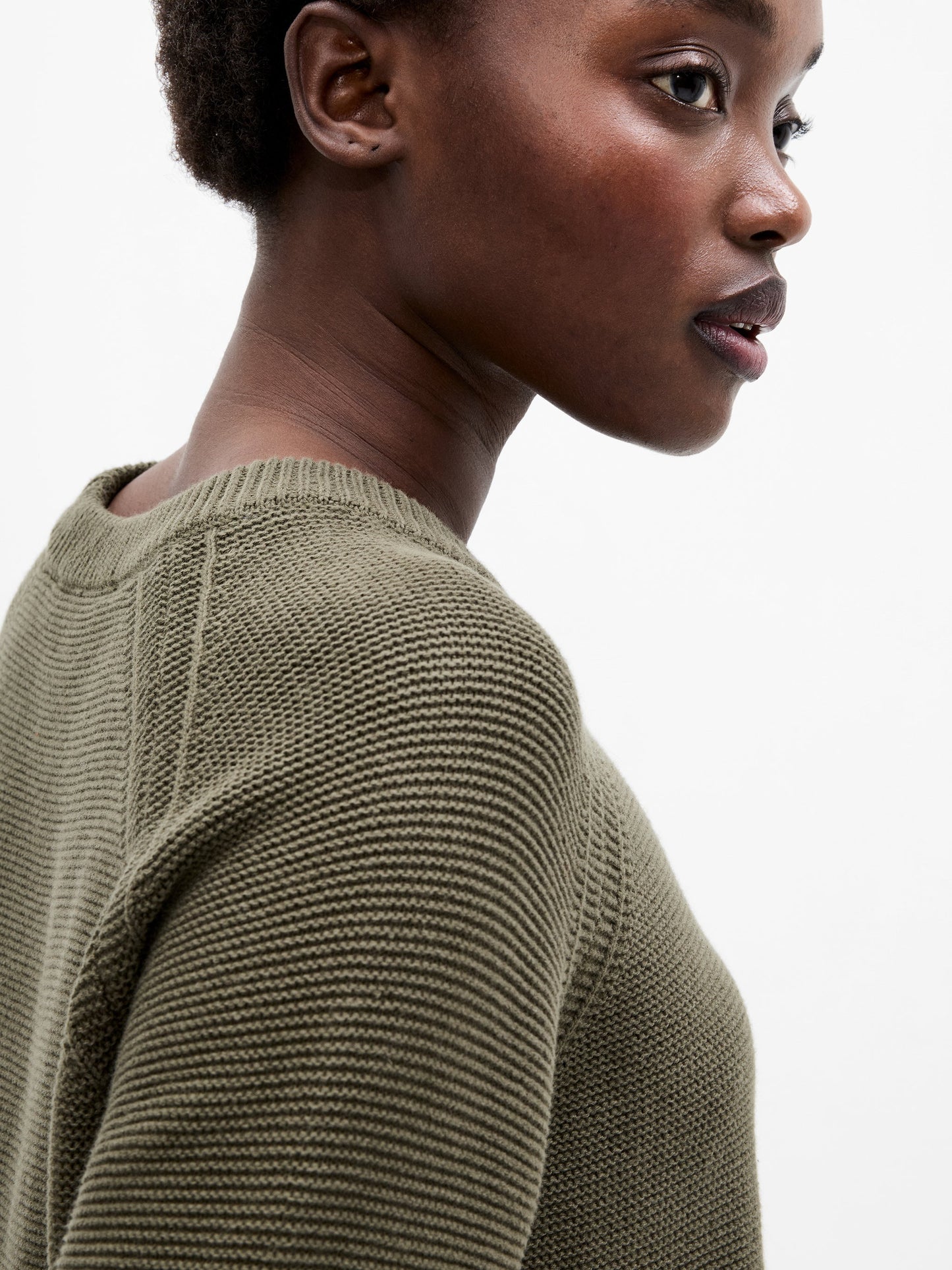 Crew Neck Jumper Green