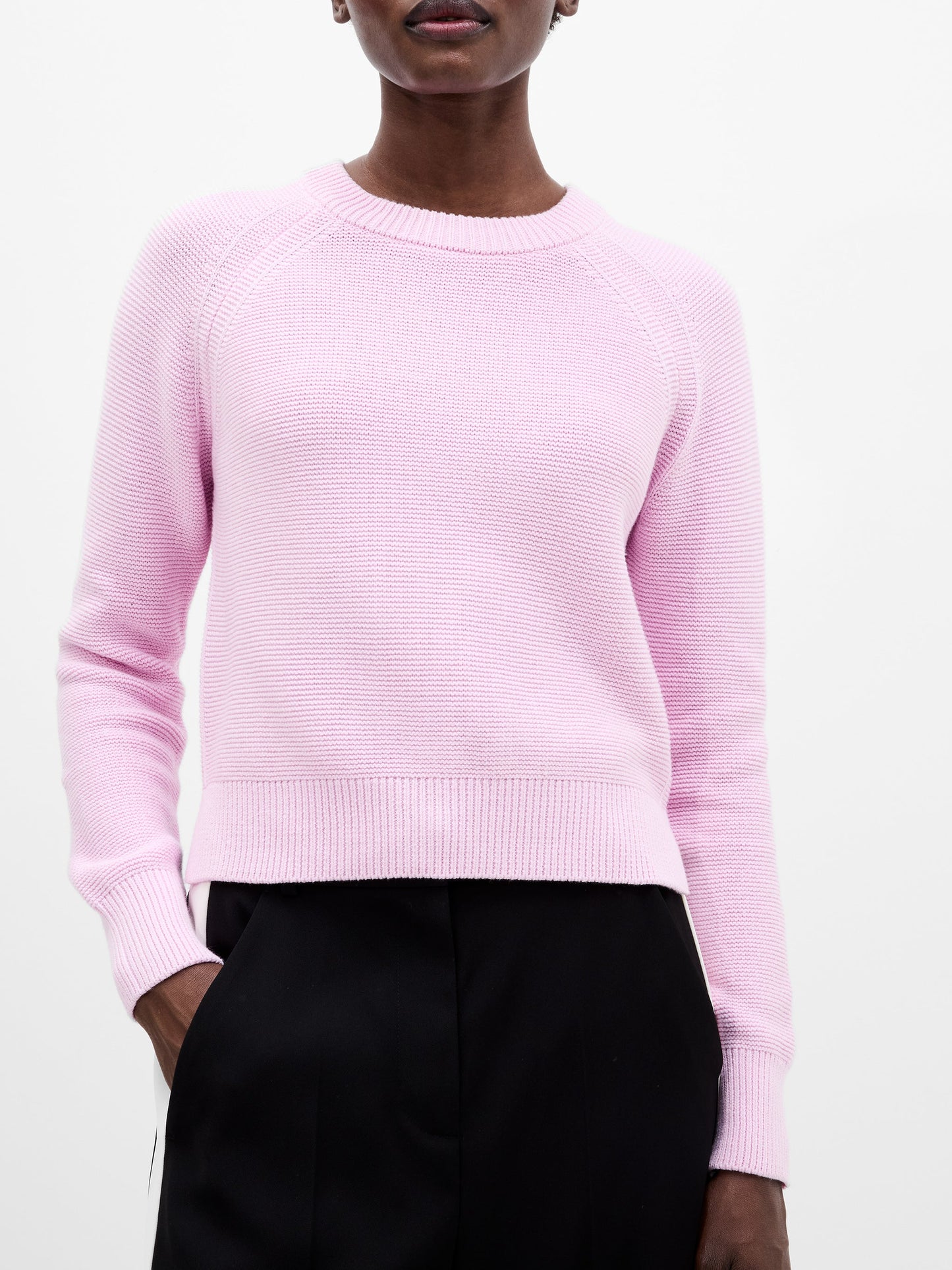 Crew Neck Jumper Green