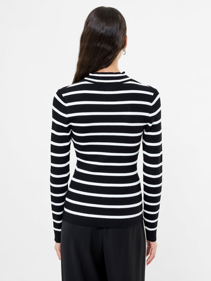 Heart Cut Out Long Sleeve Jumper