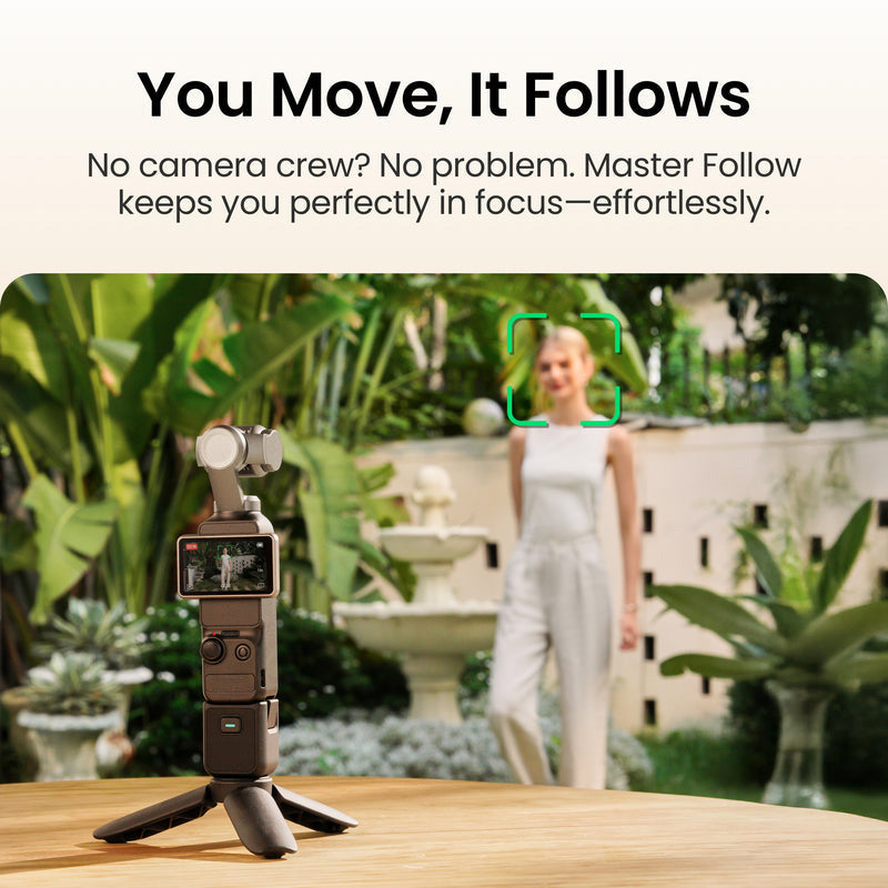 Extreme Pro 4K120fps Pocket Gimbal Camera with 1 CMOS Sensor