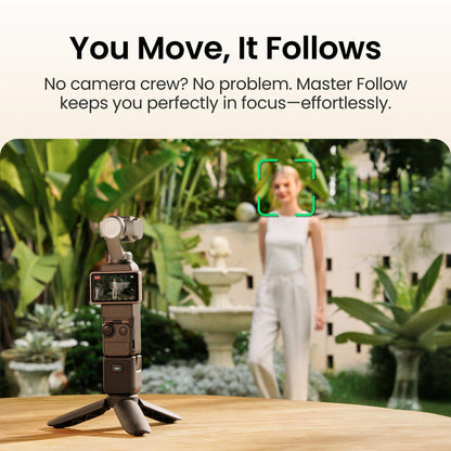 Extreme Pro 4K120fps Pocket Gimbal Camera with 1 CMOS Sensor