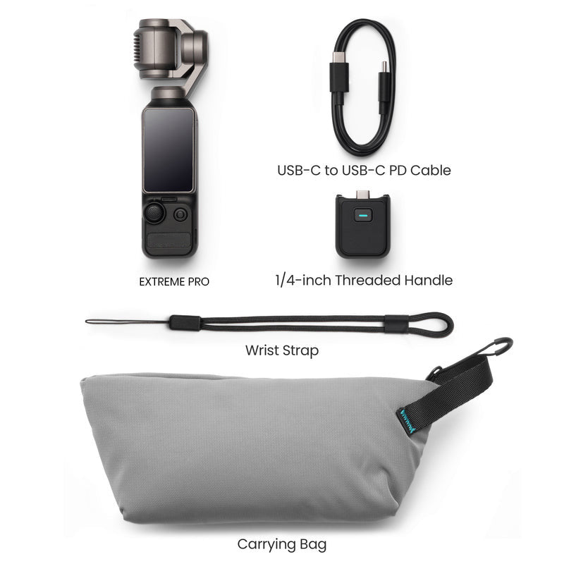 Extreme Pro 4K120fps Pocket Gimbal Camera with 1 CMOS Sensor