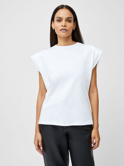 Rallie Shoulder Pad Tank Top